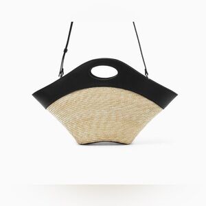 COS Mini Market Tote Straw bag RARE!!!